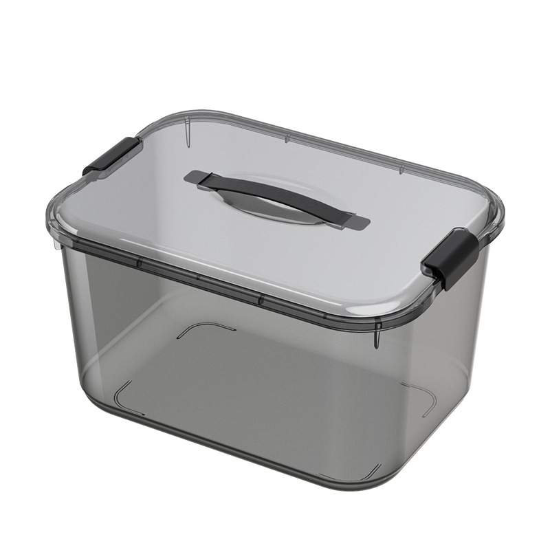 ビジネスストレージソリューション用の透明プラスチックストレージボックス